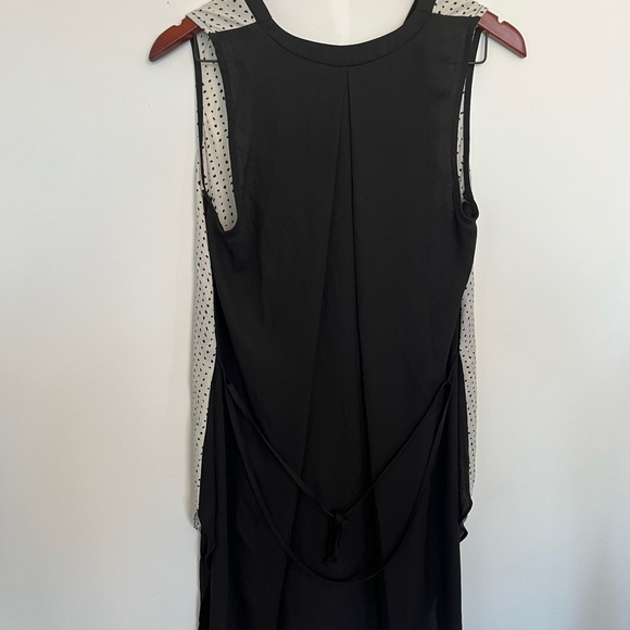 Melissa Nepton Sleeveless Polka Dot shirt size medium - Picture 2 of 4